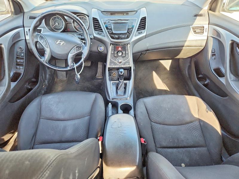 2016 Hyundai Elantra VIN KMHDH4AE9GU484714 COPART salvage auction — FRONT END, Nc - Salvage Certificate Of Title, sold $400 on 2026-07-20 (photo 8)