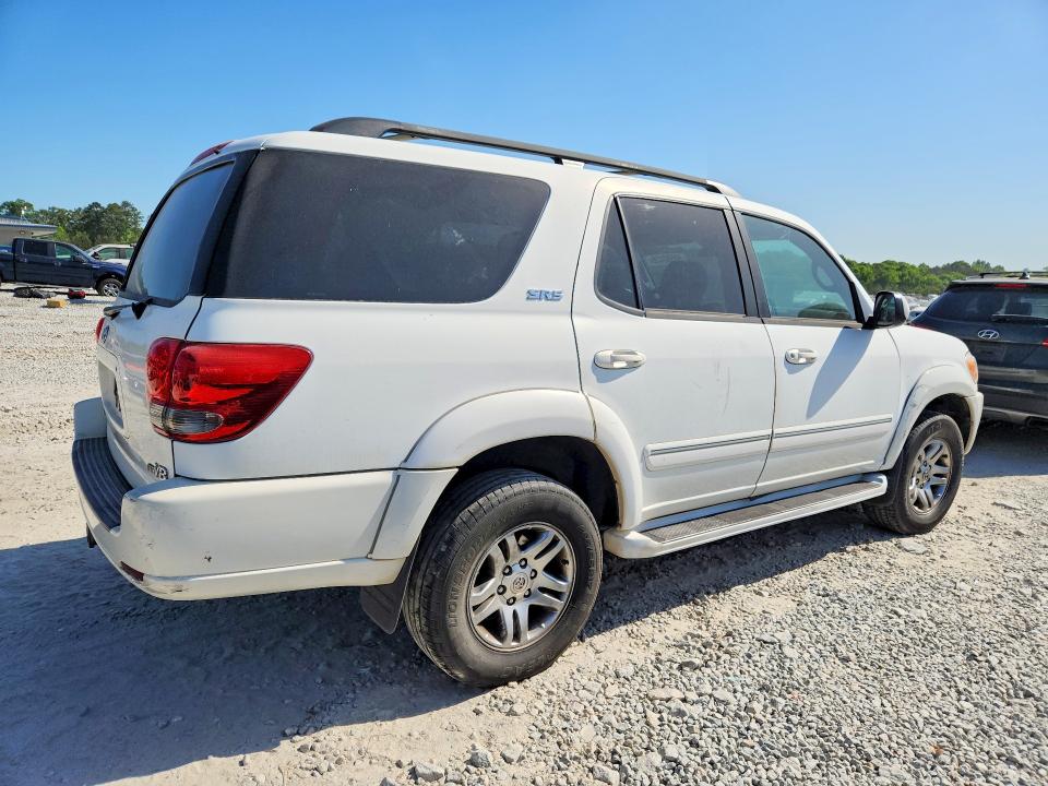 2007 Toyota Sequoia VIN 5TDZT34A07S286720 COPART salvage auction — MECHANICAL, Ga - Certificate Of Title, sold $925 on 2026-07-07 (photo 3)