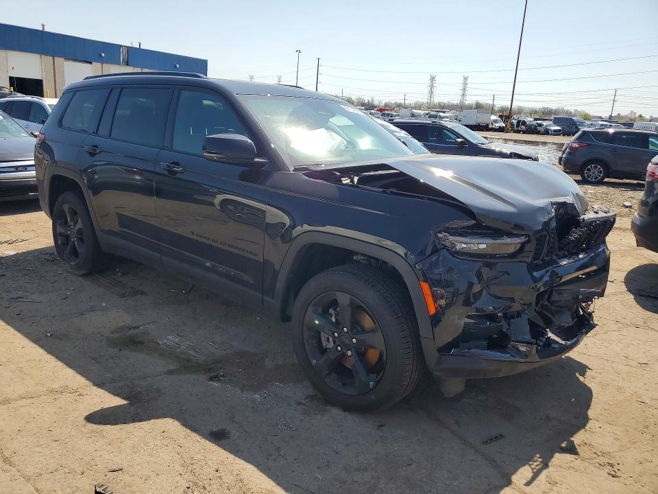 2025 Jeep Cherokee VIN 1C4RJKBGXS8716693 COPART salvage auction — FRONT END, Mi - Certificate Of Title, sold $9,400 on 2026-07-28 (photo 4)