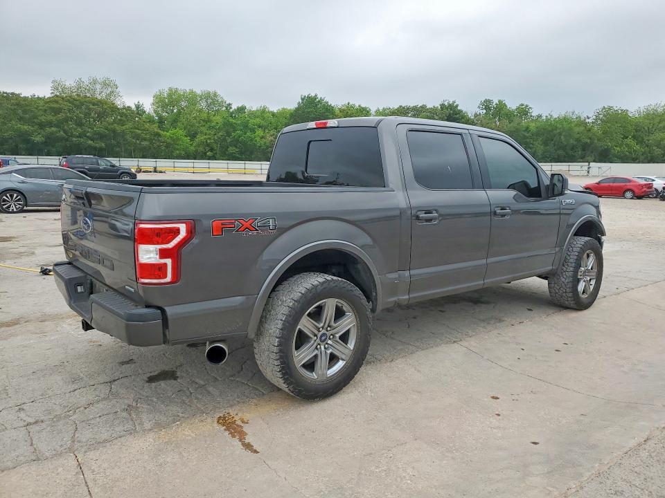 2019 Ford F-150 VIN 1FTEW1E40KKE06034 COPART salvage auction — FRONT END, Ok - Cert Of Title-Salvage, sold $11,300 on 2026-07-30 (photo 3)