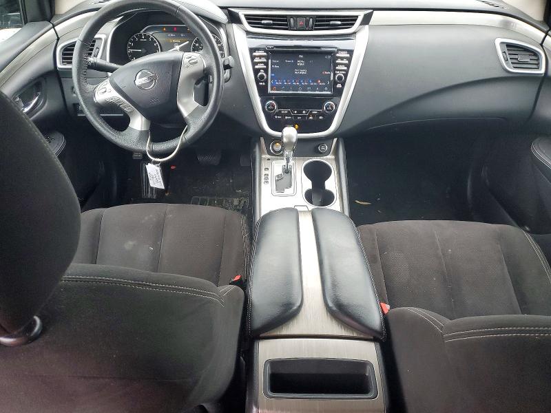 2015 Nissan Murano VIN 5N1AZ2MG9FN224114 COPART salvage auction — HAIL, Salvage Title, sold $575 on 2026-07-24 (photo 8)