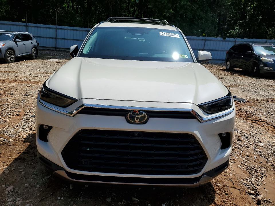 2024 Toyota Highlander VIN 5TDAAAB55RS047941 COPART salvage auction — REAR END, Ga - Cert Of Title-Salvage, sold $15,100 on 2026-07-21 (photo 5)