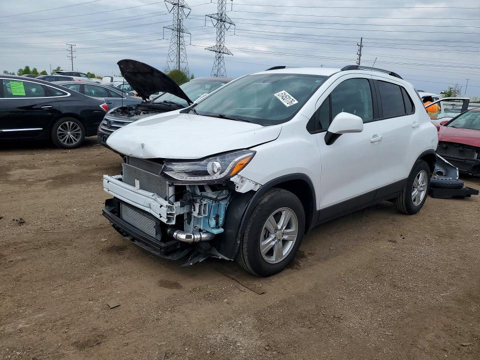 2022 Chevrolet VIN KL7CJPSM6NB546961 COPART salvage auction — REAR END, Il - Salvage Certificate, sold $4,300 on 2026-07-02 (photo 1)