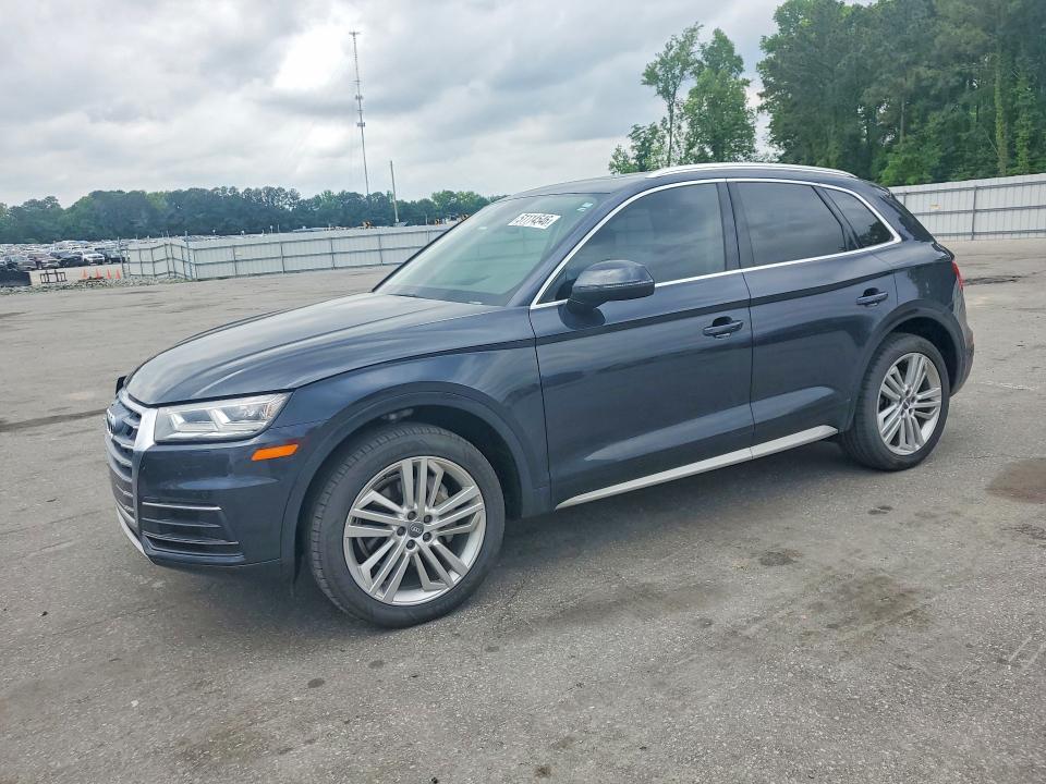 2019 Audi Q5 VIN WA1BNAFYXK2052413 COPART salvage auction — FRONT END, NC - SALVAGE CERTIFICATE OF TITLE, sold $4,750 on 2026-07-30 (photo 1)