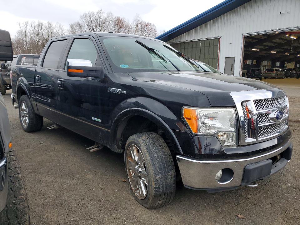 2011 Ford F-150 lightning VIN 1FTFW1ET1BFB94572 COPART salvage auction — FRONT END, Wv - Certificate Of Title, sold $2,450 on 2026-07-09 (photo 4)