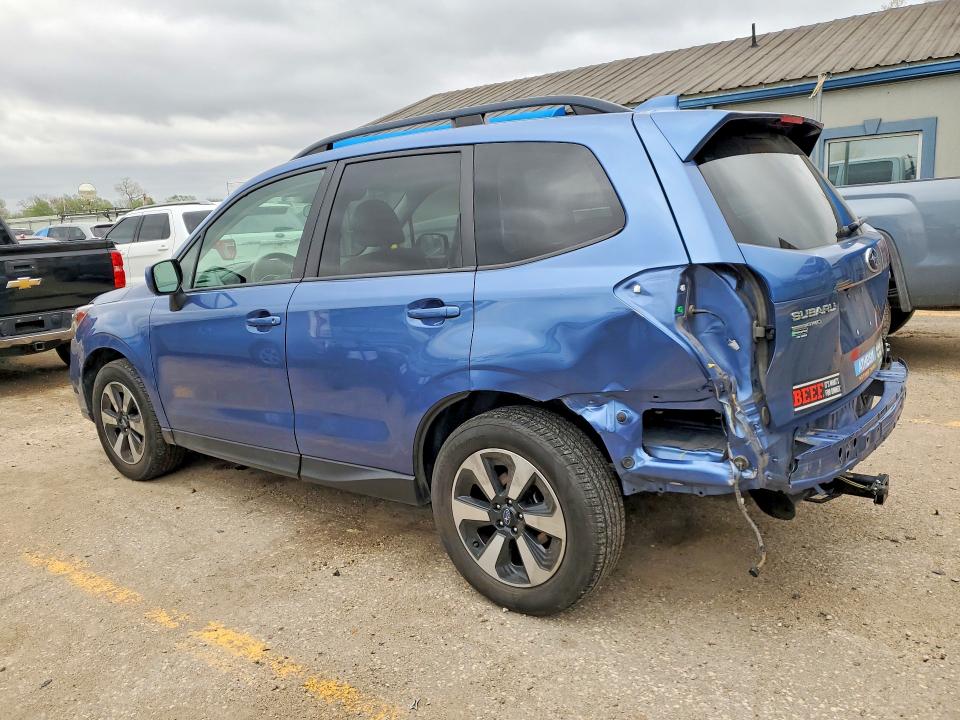 2018 Subaru VIN JF2SJAGC9JH586472 COPART salvage auction — REAR END, Ks - Cert Of Title-Salvage, sold $1,250 on 2026-07-08 (photo 2)