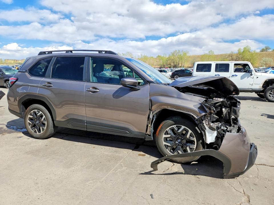 2025 Subaru VIN JF2SLDDC4SH615796 COPART salvage auction — FRONT END, Co - Public - Salvage Title, sold $7,300 on 2026-07-13 (photo 4)