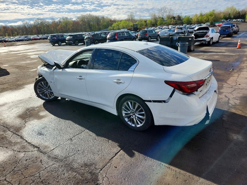 2019 Infiniti VIN JN1EV7AR8KM557668 COPART salvage auction — FRONT END, Salvage Title, sold $1,000 on 2026-07-10 (photo 2)