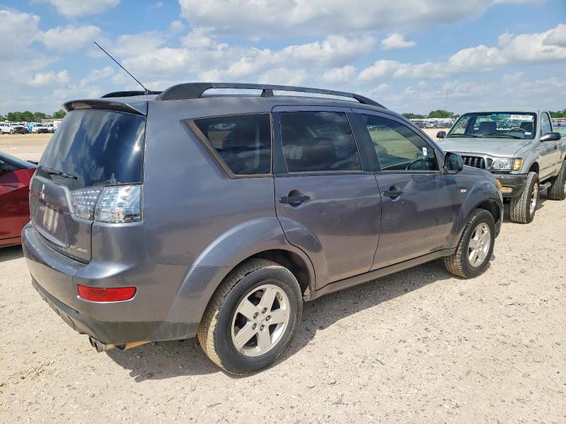 2007 Mitsubishi Outlander VIN JA4MS31X77Z007746 COPART salvage auction — UNDERCARRIAGE, Tx - Salvage Vehicle Title, sold $200 on 2026-07-16 (photo 3)