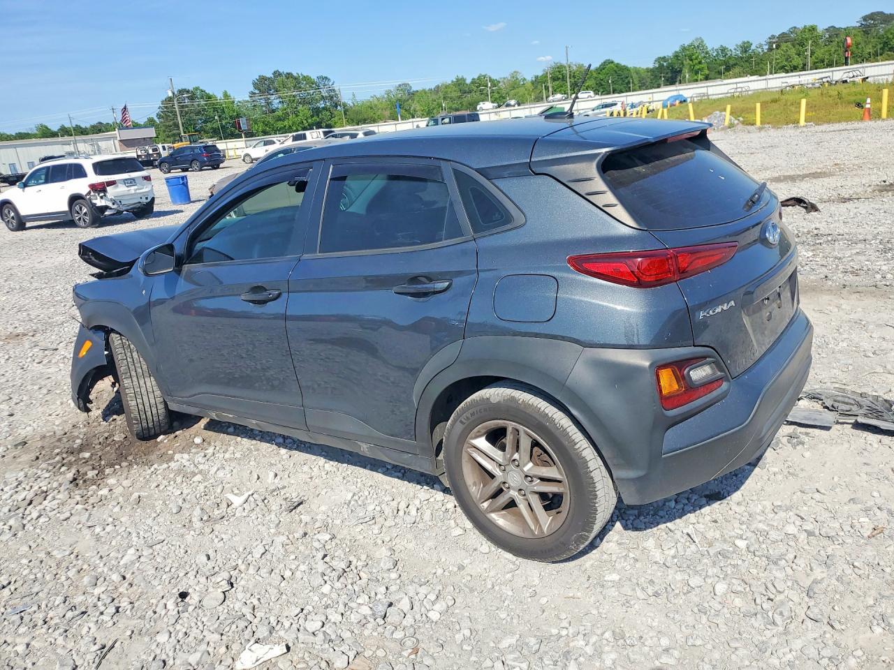 2021 Hyundai Kona VIN KM8K12AA1MU609231 COPART salvage auction — Front End, AL - CERT OF TITLE-SALVAGE TITLE, sold $1,050 on 2026-06-25 (photo 2)