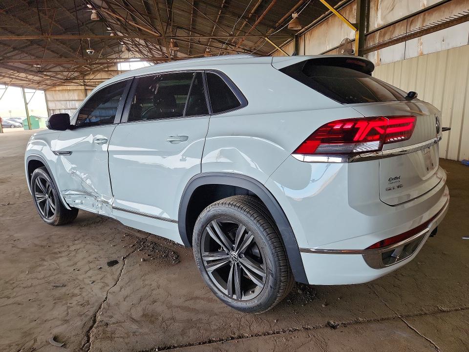 2022 Volkswagen Atlas VIN 1V2SE2CAXNC204688 COPART salvage auction — SIDE, Az - Cert Of Title - Salvage, sold $4,100 on 2026-07-27 (photo 2)