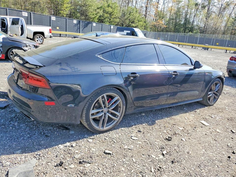 2018 Audi A7 VIN WAUW3AFC8JN026162 COPART salvage auction — FRONT END, Md - Cert Of Salvage > 75% Damage, sold $5,800 on 2026-07-10 (photo 3)