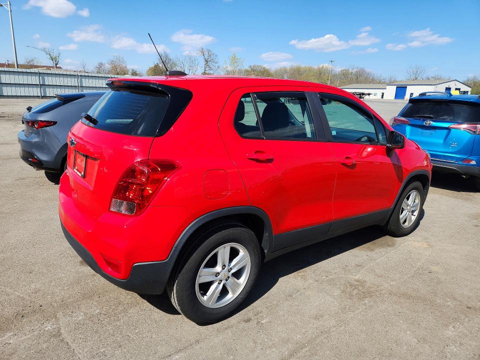 2020 Chevrolet Trax VIN KL7CJKSB8LB344704 COPART salvage auction — FRONT END, Nj - Cert Of Title-Salvage, sold $525 on 2026-07-28 (photo 3)
