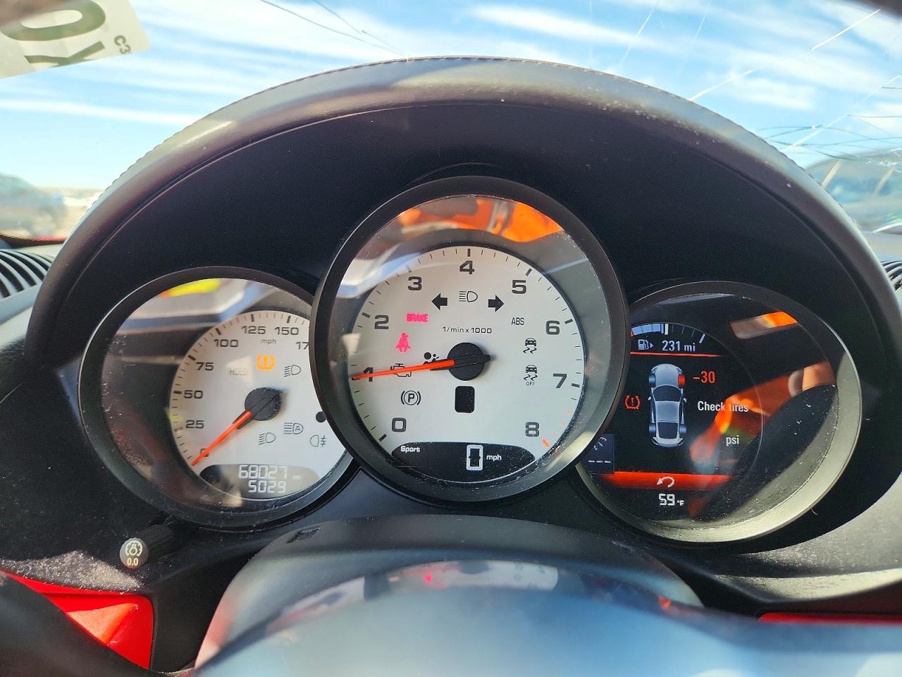 2018 Porsche Cayman VIN WP0AA2A80JK261751 COPART salvage auction — Side, UT - SALVAGE CERTIFICATE, sold $25,000 on 2026-07-10 (photo 9)