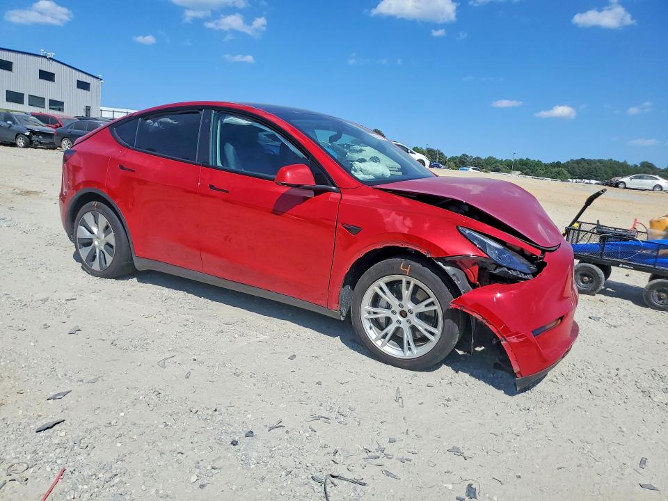 2023 Tesla Model y VIN 7SAYGDEE8PF708053 COPART salvage auction — FRONT END, Ga - Cert Of Title-Salvage, sold $8,000 on 2026-07-15 (photo 4)