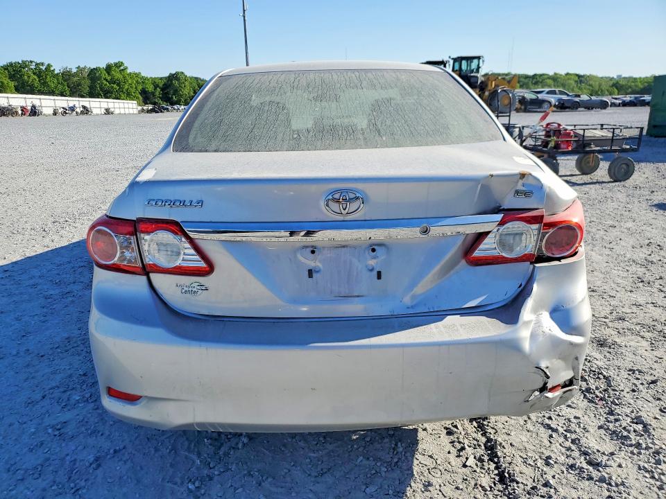 2011 Toyota Corolla VIN JTDBU4EEXB9169353 COPART salvage auction — FRONT END, Nc - Salvage Certificate Of Title, sold $1,300 on 2026-07-15 (photo 6)
