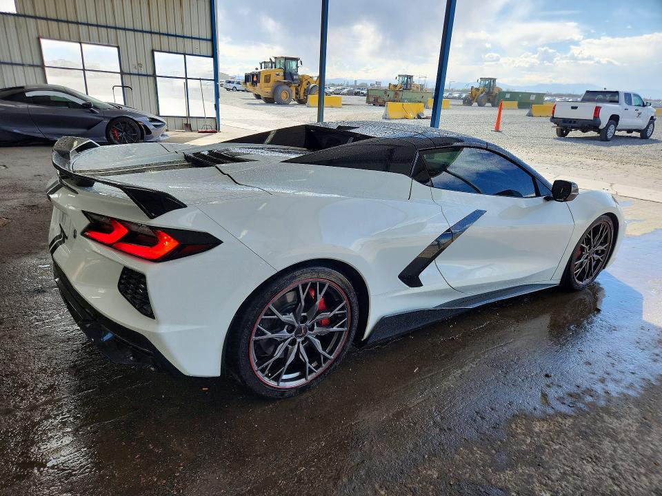 2023 Chevrolet Corvette stingray VIN 1G1YC3D47P5130601 COPART salvage auction — UNDERCARRIAGE, CO - PUBLIC - SALVAGE TITLE, sold $54,500 on 2026-07-16 (photo 3)