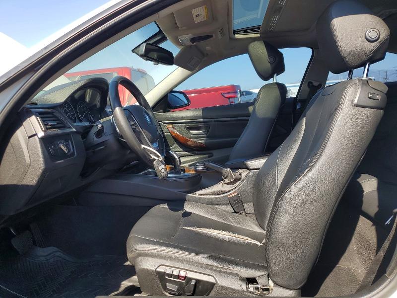 2014 BMW 4er VIN WBA3N7C55EK222024 COPART salvage auction — FRONT END, Ca - Salvage Certificate, sold $500 on 2026-07-29 (photo 7)