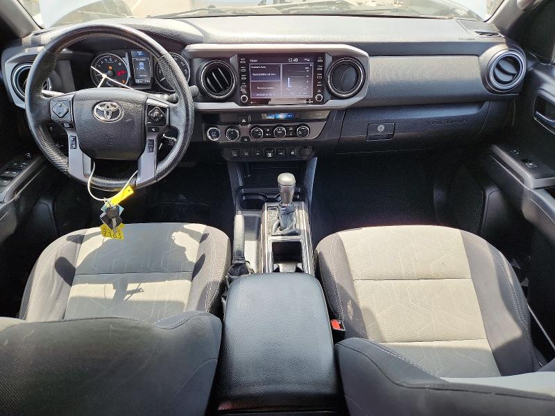 2021 Toyota Tacoma VIN 5TFCZ5AN2MX264943 COPART salvage auction — FRONT END, CA - SALVAGE CERTIFICATE, sold $15,700 on 2026-07-30 (photo 8)