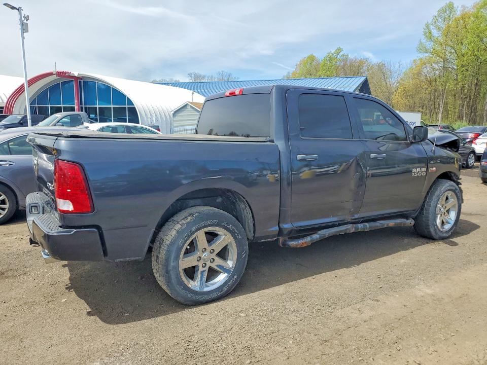 2017 Ram 1500 VIN 3C6RR7KT6HG794739 COPART salvage auction — FRONT END, Ny - Certificate Of Title, sold $5,100 on 2026-07-21 (photo 3)