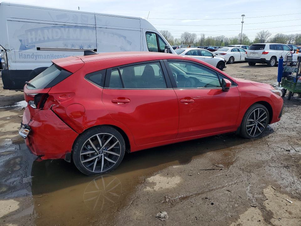 2026 Subaru Impreza VIN JF1GUAFC4T8200577 COPART salvage auction — REAR END, Mi - Cert Of Title-Salvage Vehicle, sold $7,300 on 2026-07-07 (photo 3)