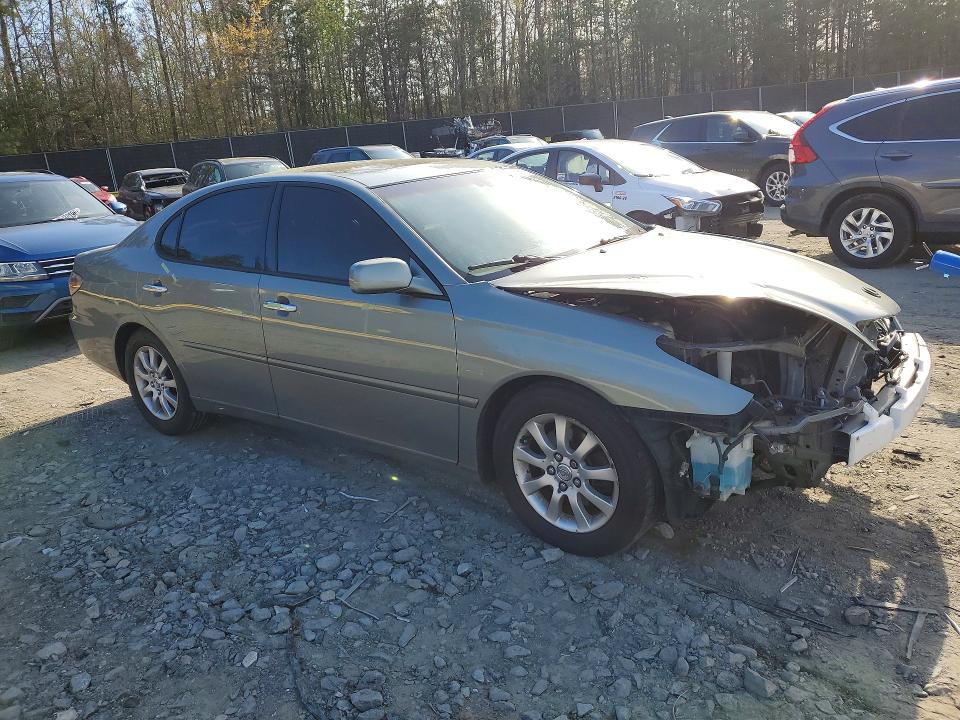 2004 Lexus ES VIN JTHBA30G745025148 COPART salvage auction — FRONT END, Md - Cert Of Salvage < 75% Damage, sold $700 on 2026-07-24 (photo 4)