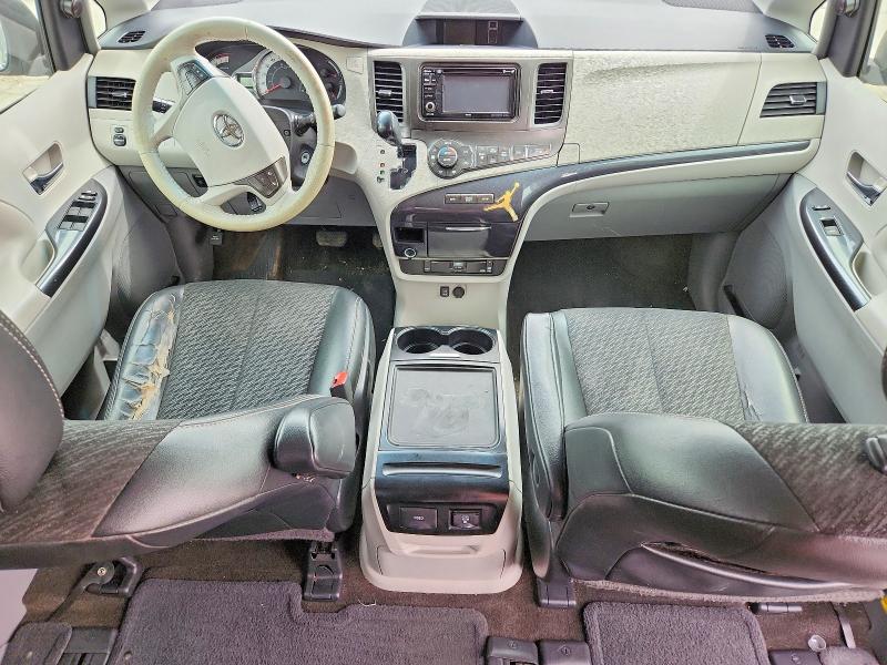 2014 Toyota Sienna VIN 5TDXK3DC6ES502773 COPART salvage auction — FRONT END, Wv - Salvage Certificate, sold $2,200 on 2026-07-13 (photo 8)