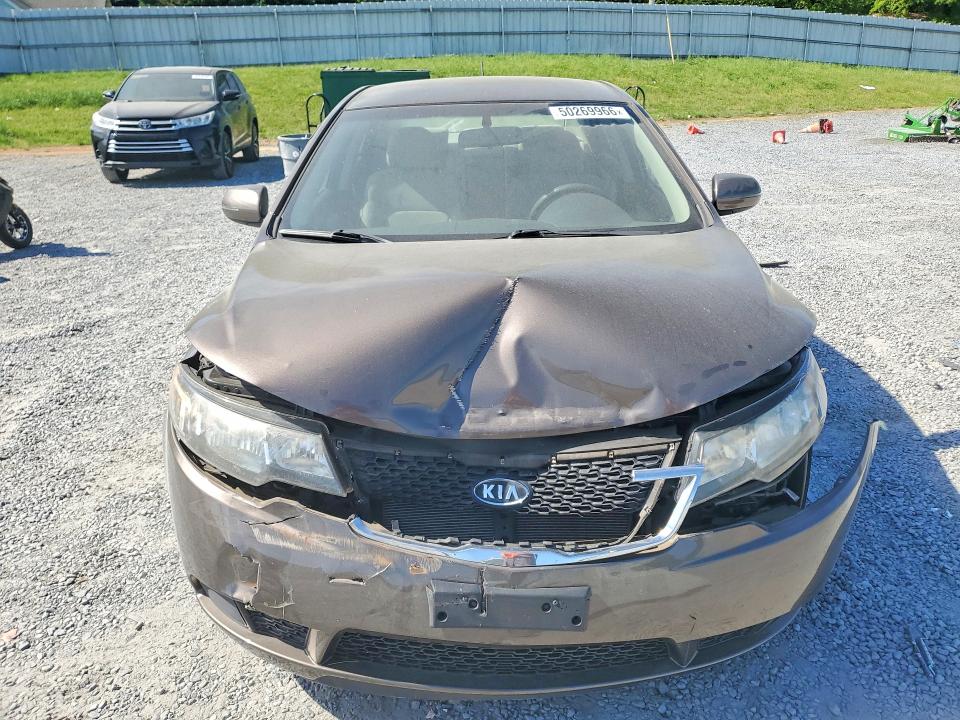 2013 Kia Forte VIN KNAFU4A28D5711411 COPART salvage auction — FRONT END, Nc - Salvage Certificate Of Title, sold $450 on 2026-07-29 (photo 5)