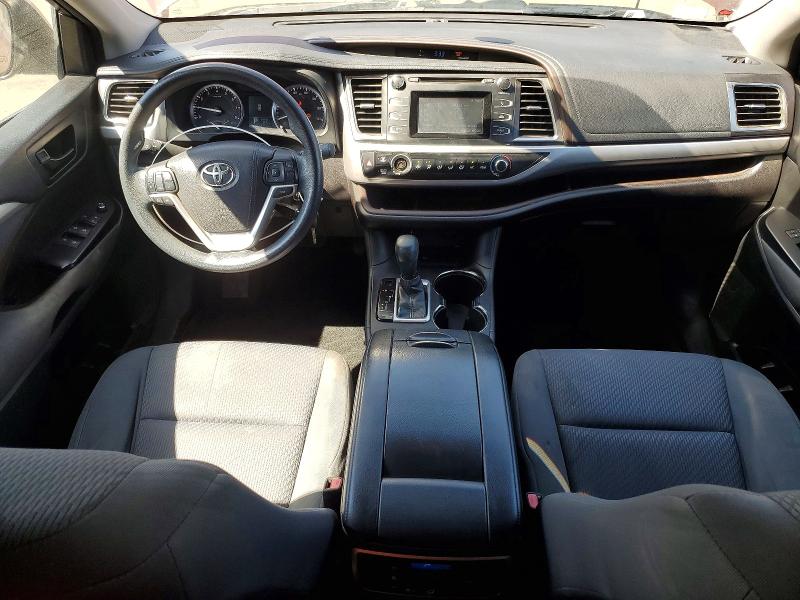 2016 Toyota Highlander VIN 5TDZARFH0GS018706 COPART salvage auction — MINOR DENT/SCRATCHES, Mt - Dealer Only Clean Title (P), sold $10,400 on 2026-07-28 (photo 8)