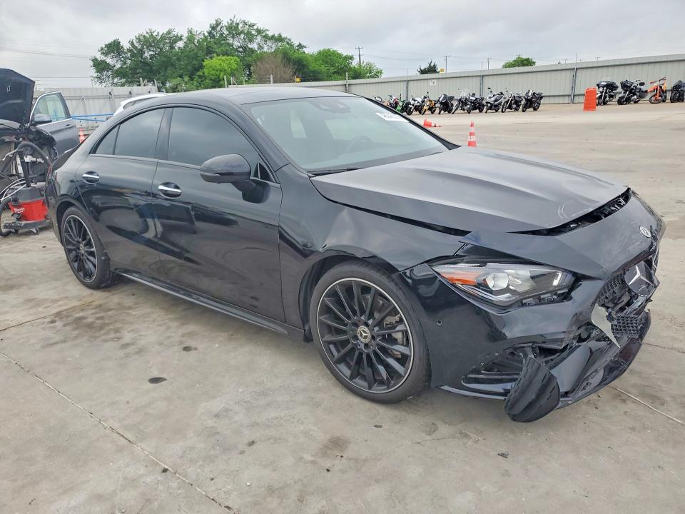 2022 Mercedes-benz Cla-klasse VIN W1K5J4GB8NN297214 COPART salvage auction — FRONT END, TX, sold $14,500 on 2026-07-16 (photo 4)