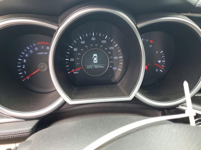2015 Kia VIN 5XXGN4A76FG352607 COPART salvage auction — FRONT END, Ca - Salvage Certificate, sold $1,200 on 2026-07-27 (photo 9)