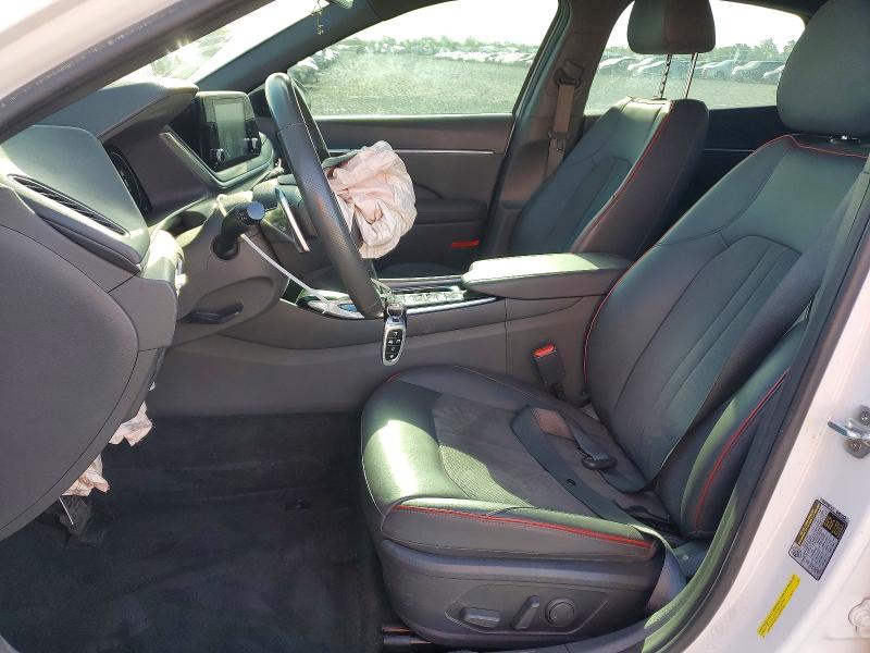 2021 Hyundai Sonata VIN 5NPEJ4J25MH067910 COPART salvage auction — FRONT END, Salvage Title, sold $2,750 on 2026-08-03 (photo 7)