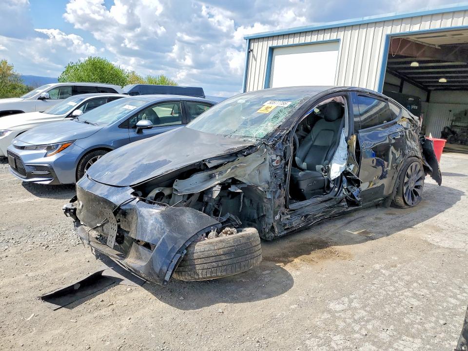 2023 Tesla Model y VIN 7SAYGDEF7PF604890 COPART salvage auction — ALL OVER, Va - Cert Of Title - Salvage, sold $1,800 on 2026-07-06 (photo 1)