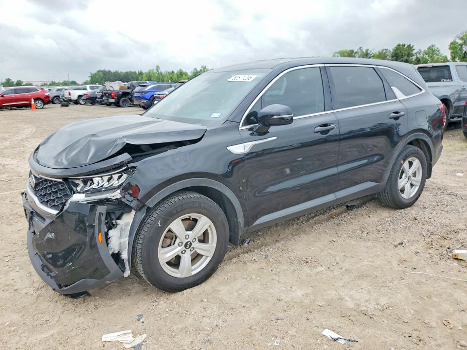 2021 Kia Sorento VIN 5XYRG4LC4MG065742 COPART salvage auction — FRONT END, Tx - Salvage Vehicle Title, sold $5,400 on 2026-07-31 (photo 1)