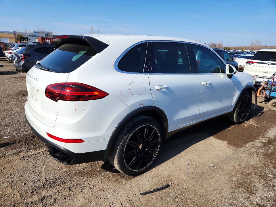 2016 Porsche Cayenne VIN WP1AA2A22GLA03261 COPART salvage auction — FRONT END, On - Permit No Brand - Unfit, sold $4,100 on 2026-07-16 (photo 3)