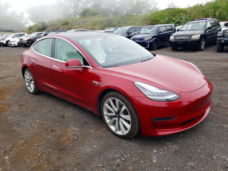 2019 Tesla Model 3 VIN 5YJ3E1EB1KF522249 COPART salvage auction — WATER/FLOOD, Hi - Certificate Of Salvage, sold $2,650 on 2026-07-20 (photo 4)