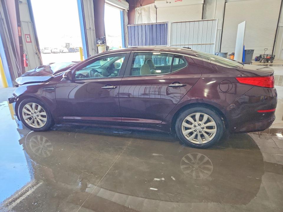 2014 Kia Optima VIN 5XXGM4A79EG321059 COPART salvage auction — FRONT END, Il - Salvage Certificate, sold $375 on 2026-07-13 (photo 2)