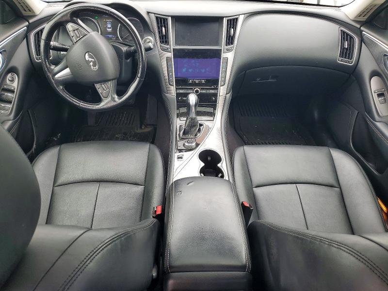 2015 Infiniti Q50 VIN JN1BV7AR5FM399766 COPART salvage auction — FRONT END, Tx - Salvage Vehicle Title, sold $2,400 on 2026-07-09 (photo 8)