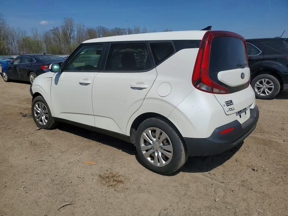 2020 Kia Soul VIN KNDJ23AU1L7715818 COPART salvage auction — FRONT END, MI - CERTIFICATE OF TITLE, sold $1,150 on 2026-07-11 (photo 2)