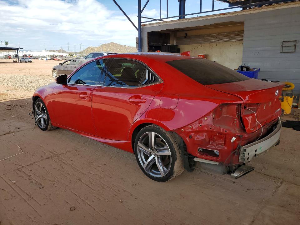 2017 Lexus Is VIN JTHBA1D23H5048631 COPART salvage auction — FRONT END, Az - Cert Of Title - Salvage, sold $3,950 on 2026-07-02 (photo 2)