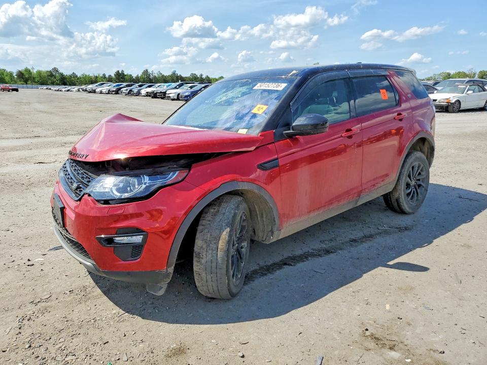 2018 Land rover Discovery VIN SALCR2RX6JH778247 COPART salvage auction — FRONT END, Salvage Title, sold $700 on 2026-07-22 (photo 1)