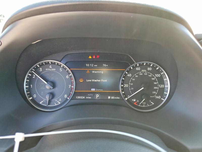 2021 Nissan Armada VIN JN8AY2BB1M9795377 COPART salvage auction — SIDE, Nv - Salvage Title, sold $10,400 on 2026-07-22 (photo 9)