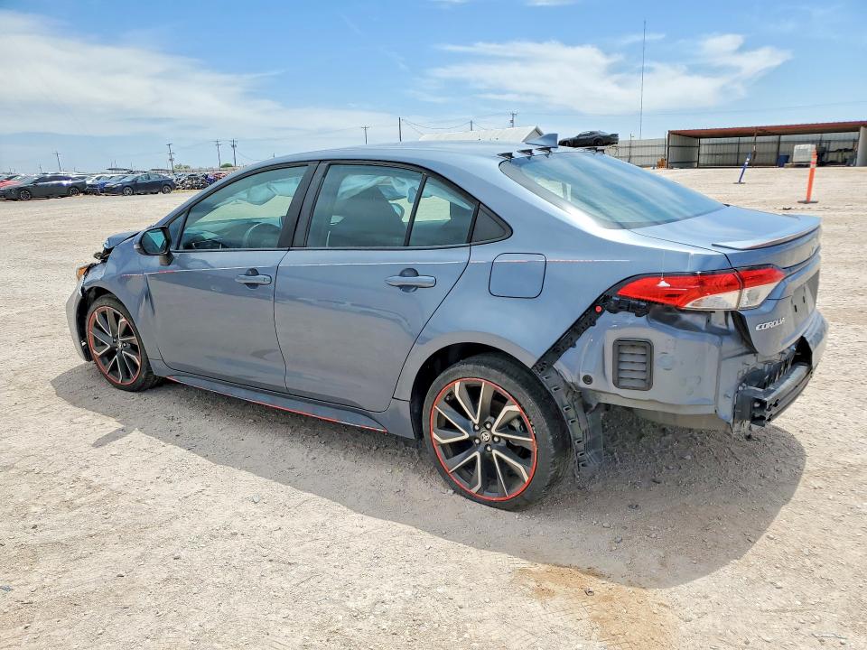 2021 Toyota Corolla VIN 5YFS4MCE9MP074668 COPART salvage auction — FRONT END, Tx - Salvage Vehicle Title, sold $5,600 on 2026-07-08 (photo 2)