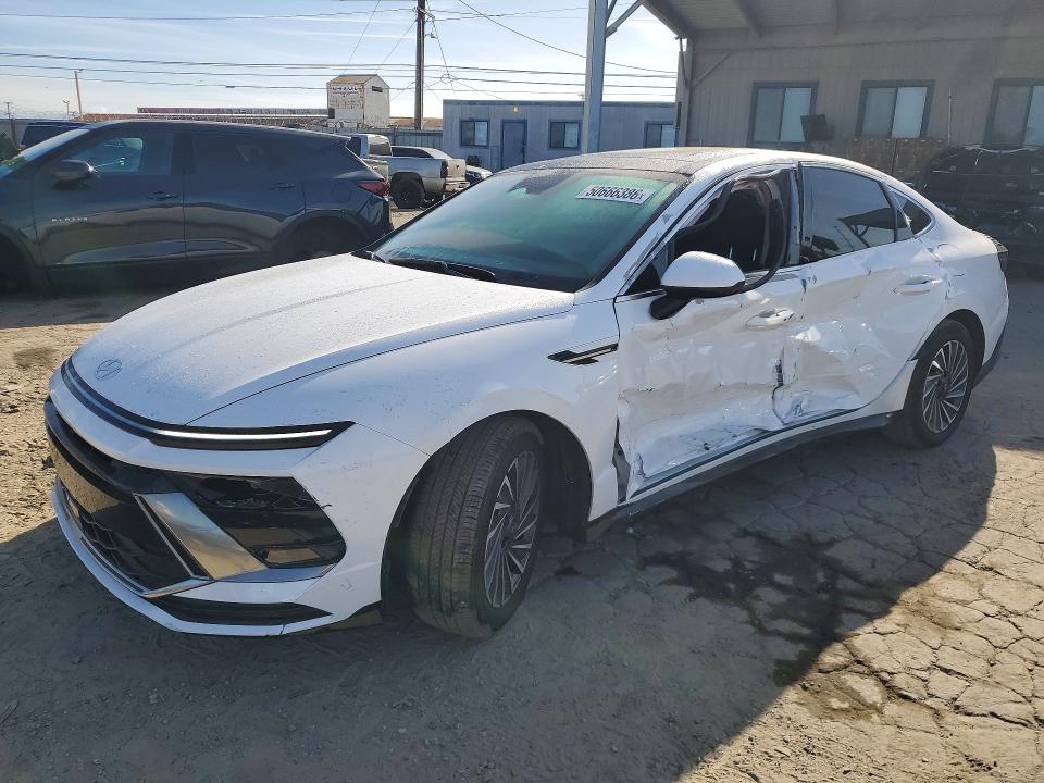2026 Hyundai Sonata VIN KMHL34JJ5TA139957 COPART salvage auction — SIDE, Salvage Title, sold $6,600 on 2026-07-23 (photo 1)