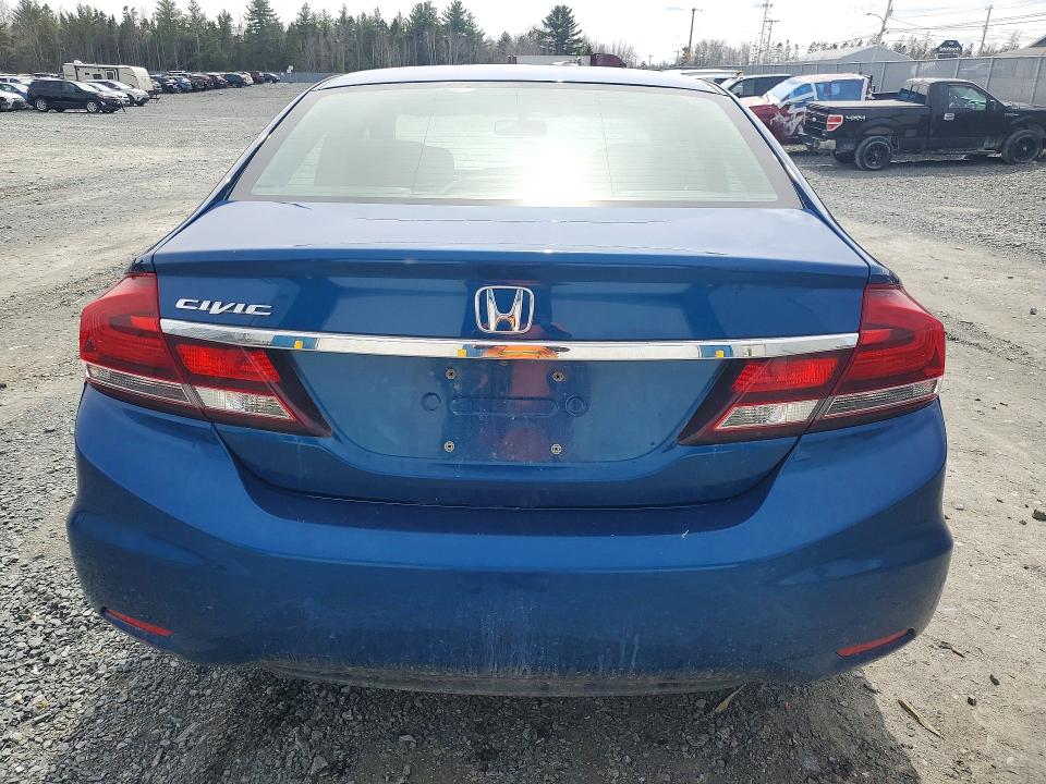 2015 Honda VIN 2HGFB2E59FH008916 COPART salvage auction — FRONT END, Ns - Salvage Title, sold $900 on 2026-07-09 (photo 6)