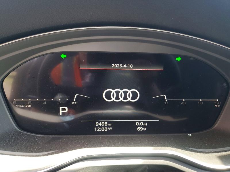 2024 Audi A4 VIN WAUEAAF46RN017921 COPART salvage auction — REAR END, Ny - Cert Of Title-Salvage, sold $3,200 on 2026-07-09 (photo 9)