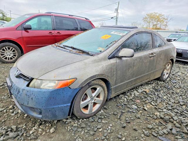 2007 Honda Civic VIN 2HGFG12887H584203 COPART salvage auction — NORMAL WEAR, Nj - Certificate Of Title, sold $450 on 2026-07-09 (photo 1)