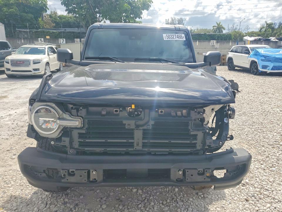 2025 Ford Bronco VIN 1FMDE7BH9SLB08077 COPART salvage auction — FRONT END, Fl - Cert Of Title Slvg Rebuildable, sold $21,100 on 2026-07-02 (photo 5)