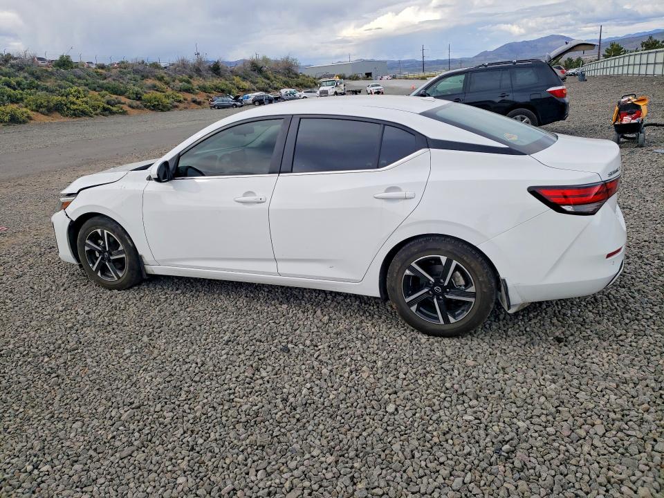 2025 Nissan Sentra VIN 3N1AB8CV1SY254882 COPART salvage auction — FRONT END, Nv - Salvage Title, sold $6,600 on 2026-07-09 (photo 2)