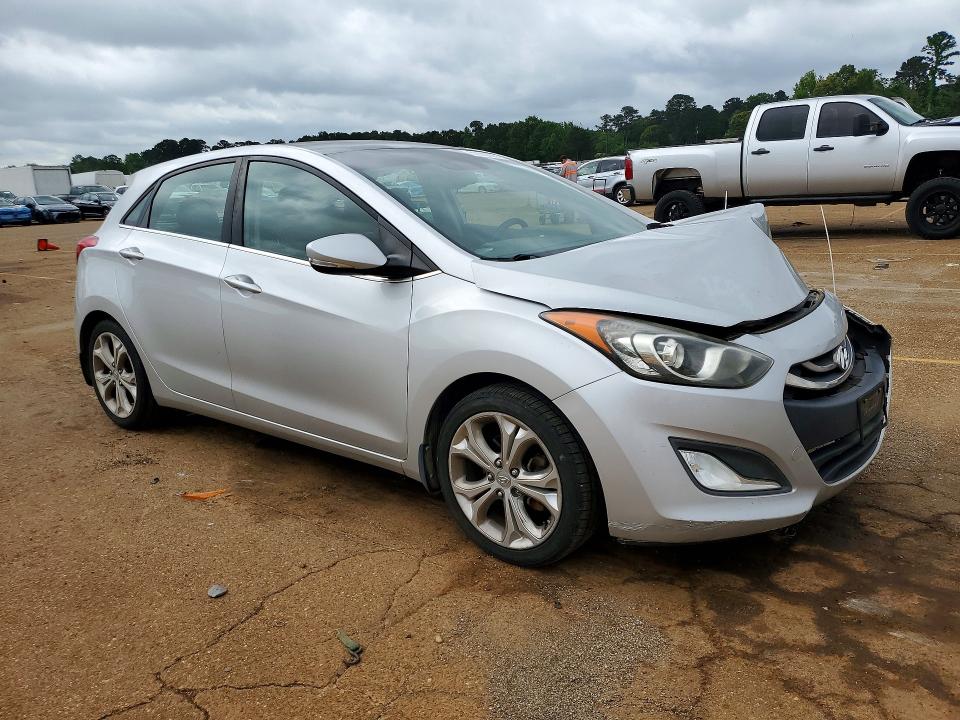 2013 Hyundai Elantra VIN KMHD35LE4DU097419 COPART salvage auction — FRONT END, Tx - Salvage Vehicle Title, sold $325 on 2026-07-04 (photo 4)